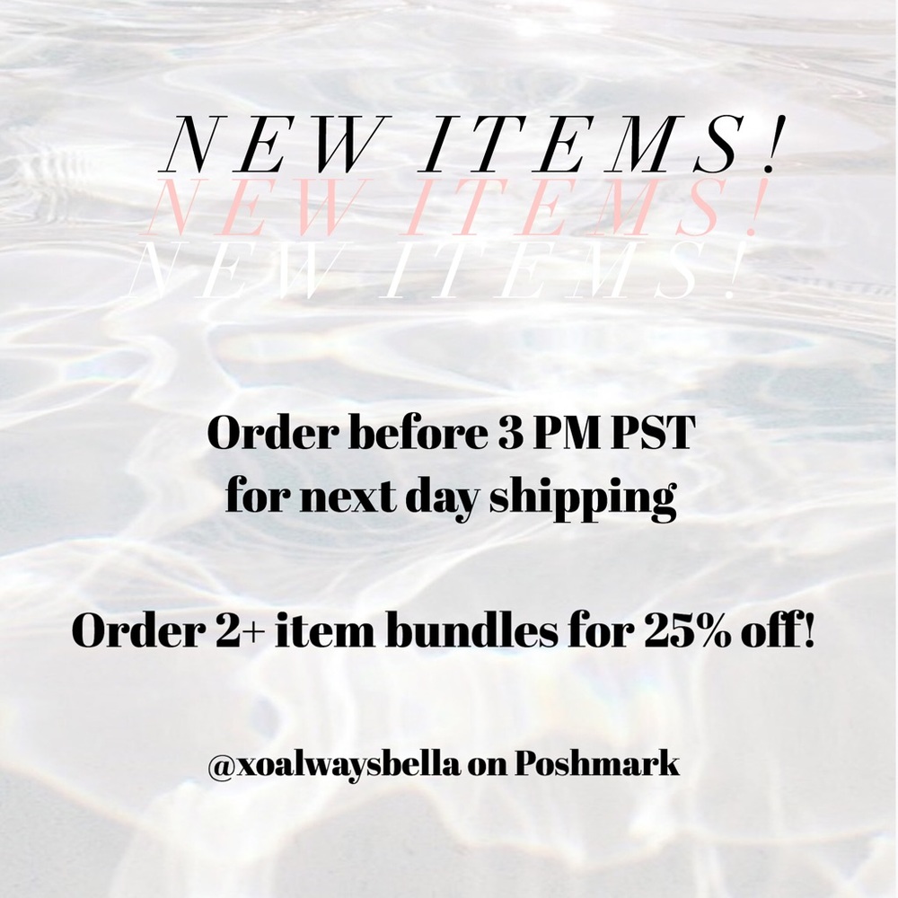 NEW ITEMS POSTED!🥳✨